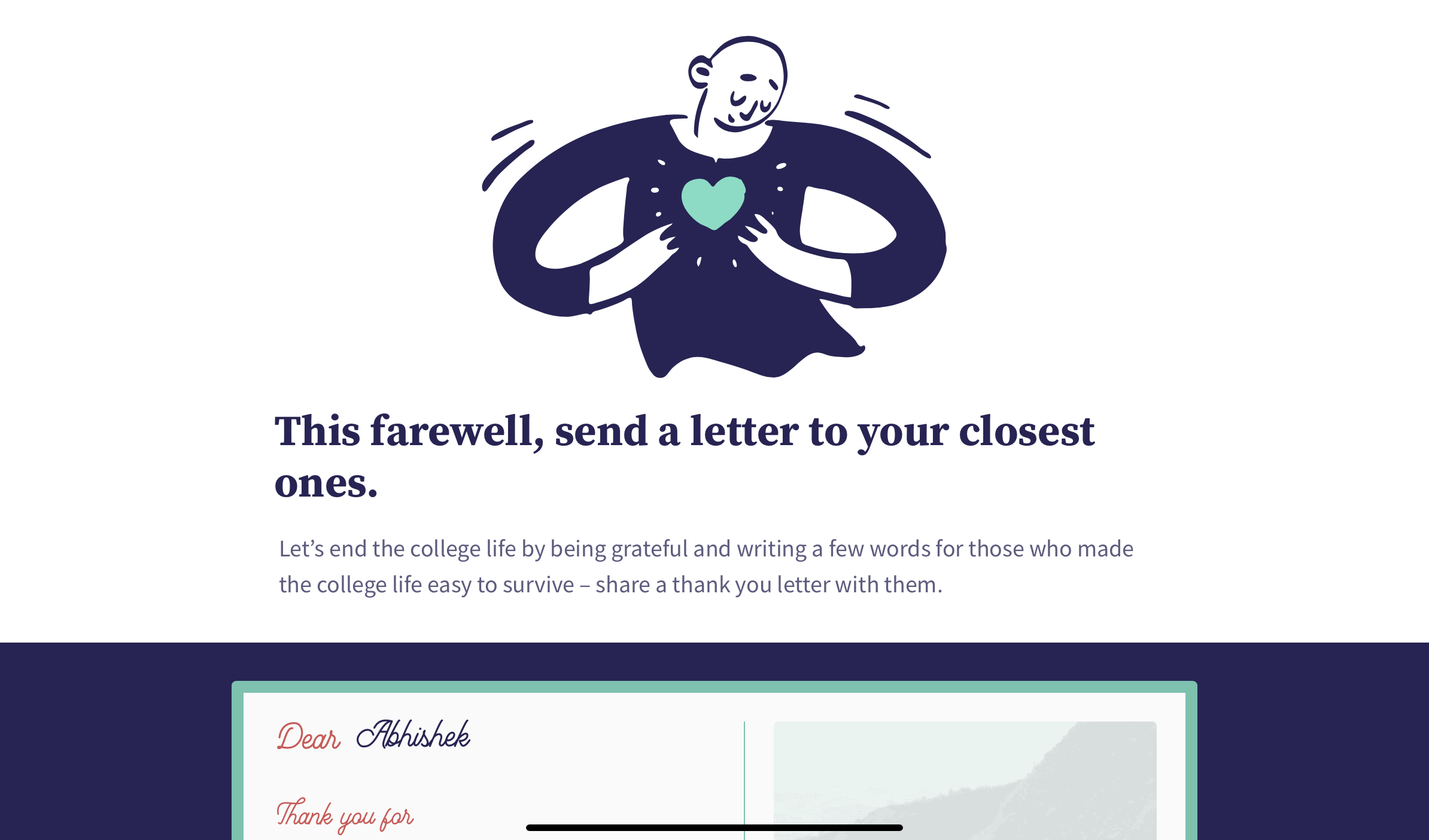 Farewell Letters