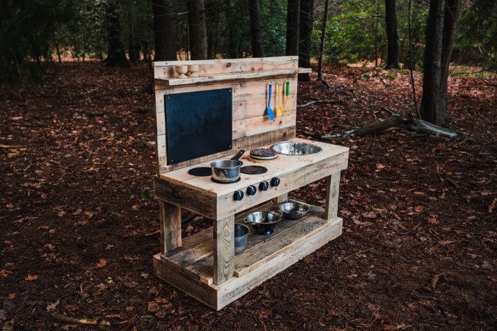 custom built mud kitchen mudkitchen artisan woodwork