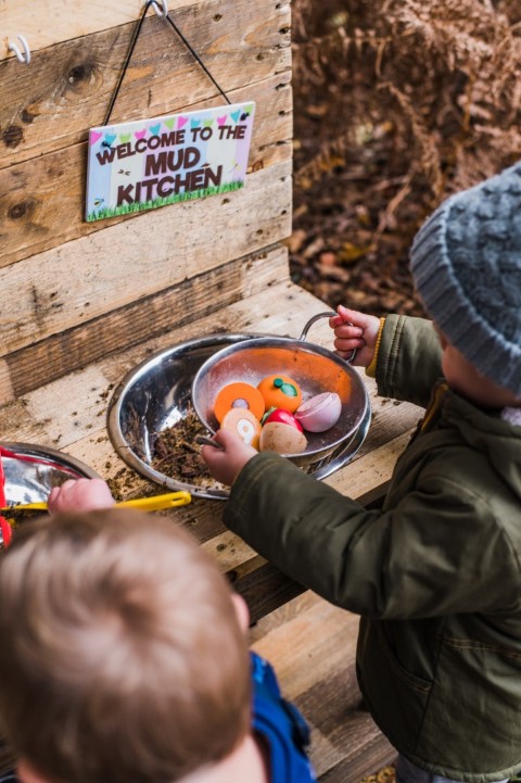 custom built mud kitchen mudkitchen artisan woodwork