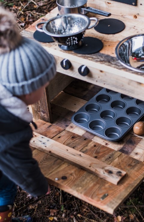 custom built mud kitchen mudkitchen artisan woodwork