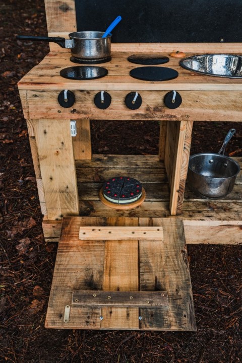 custom built mud kitchen mudkitchen artisan woodwork