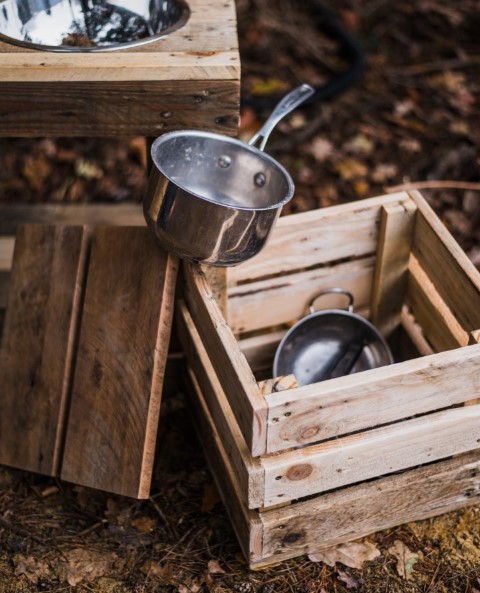 custom built mud kitchen mudkitchen artisan woodwork