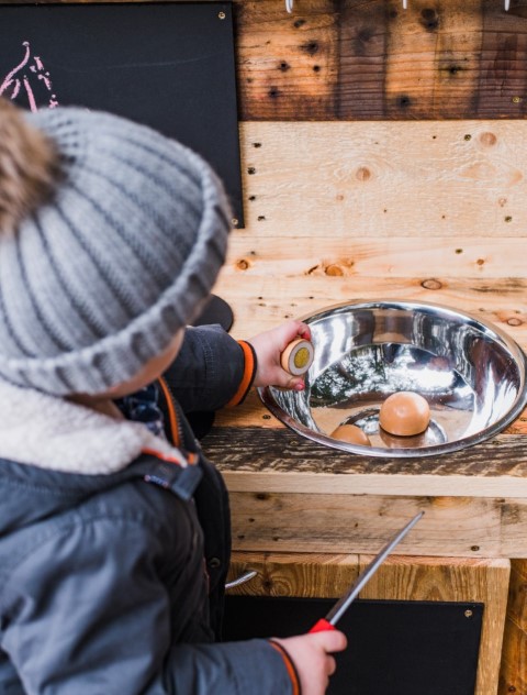 custom built mud kitchen mudkitchen artisan woodwork