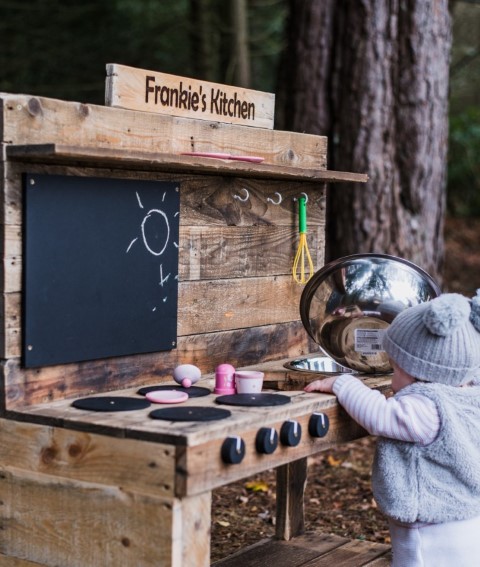 custom built mud kitchen mudkitchen artisan woodwork