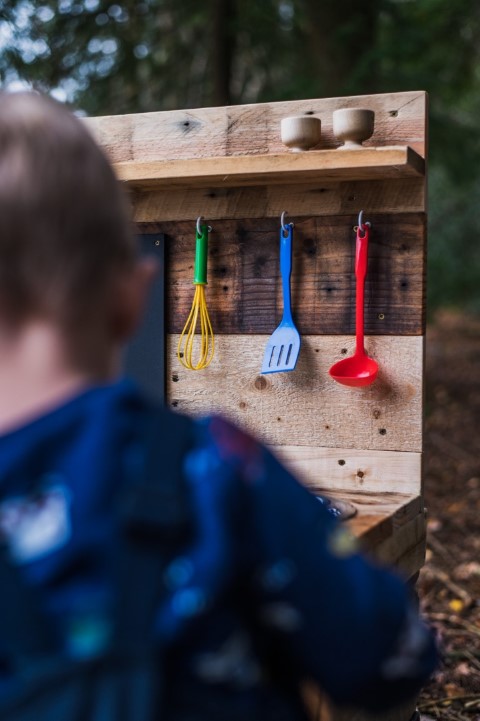 custom built mud kitchen mudkitchen artisan woodwork